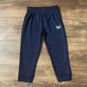 Reebok Kids Boys Navy Joggers Size 5